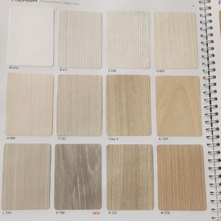 ❈ Taco sheet tipe premium pvc sheet lapisan mebel ➽