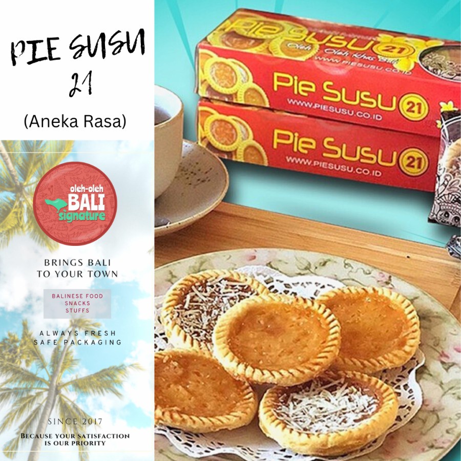 

Pie Susu 21 Bali (Aneka Rasa, Fresh)