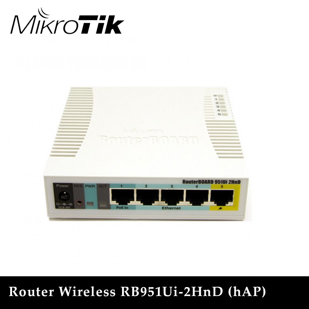 Jual Mikrotik RB951UI-2Hnd 5x LAN Gigabit | Shopee Indonesia