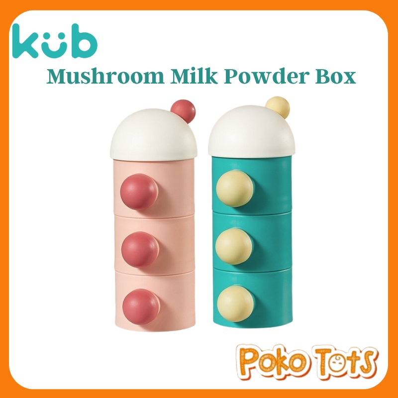 KUB Mushroom Milk Powder Box Tempat Susu Bubuk Bayi KUB