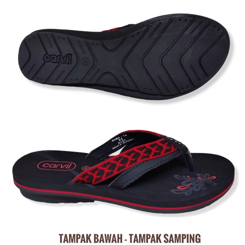 BARU Sandal Carvil Anak Perempuan Sandal Anak Carvil - 100% Original