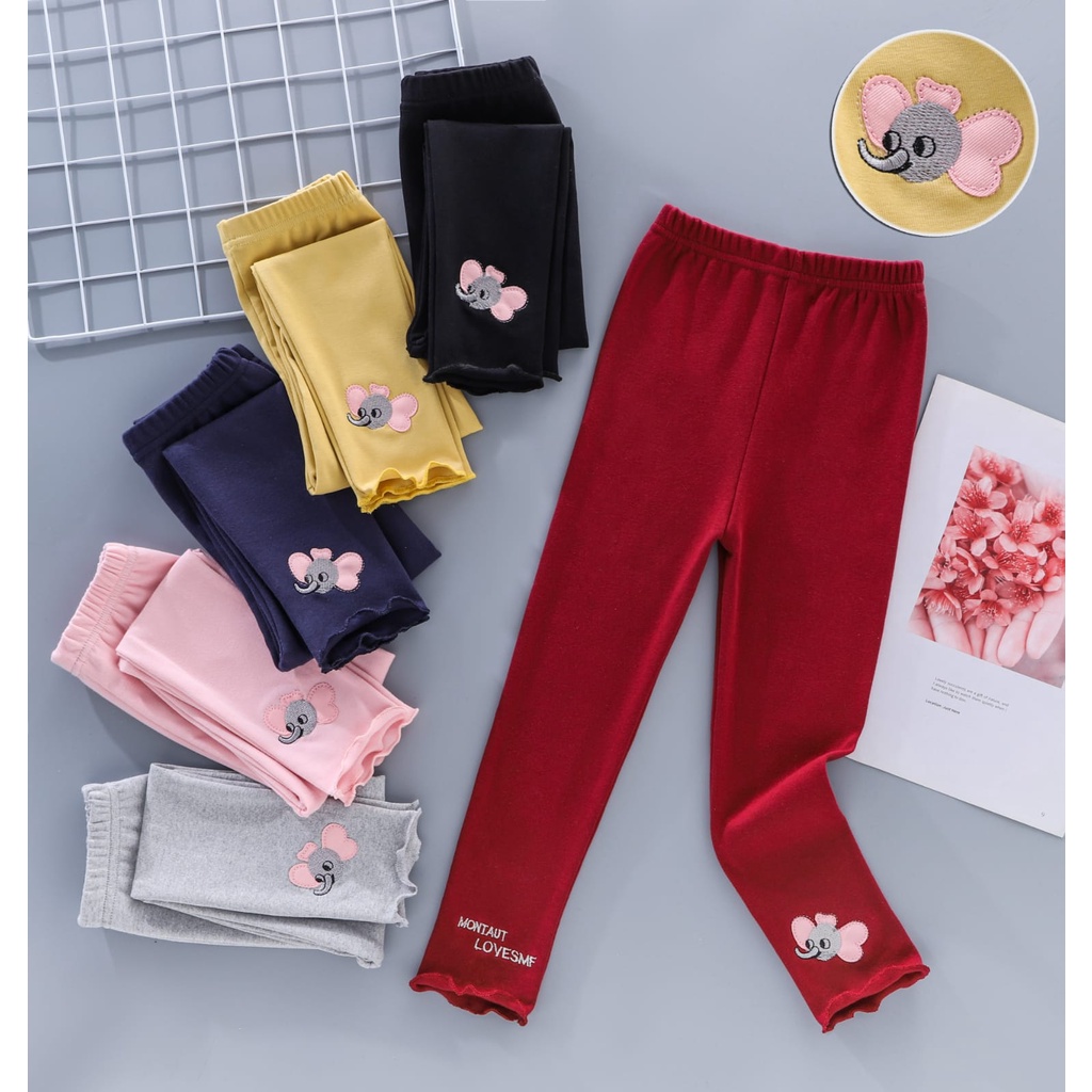 Legging Anak Perempuan Import 6 bulan - 9 tahun Leging Anak Legging Anak Bayi perempuan