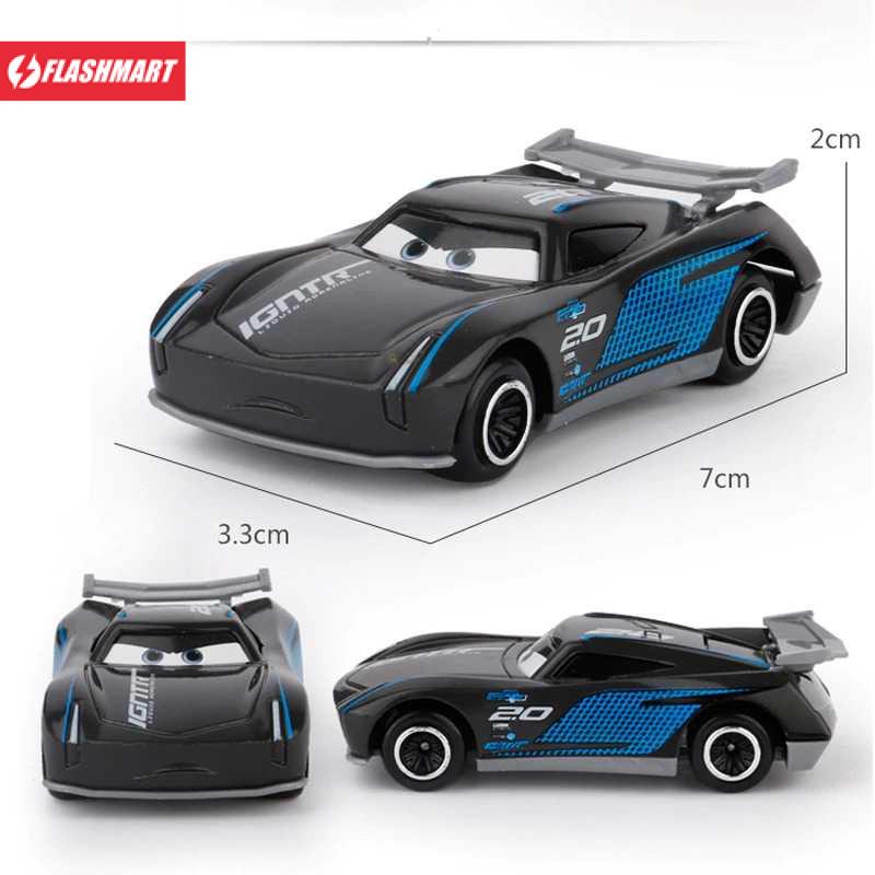 Flashmart Mainan Anak Disney Cars Lightning McQueen Set 7 in 1 - SK70327