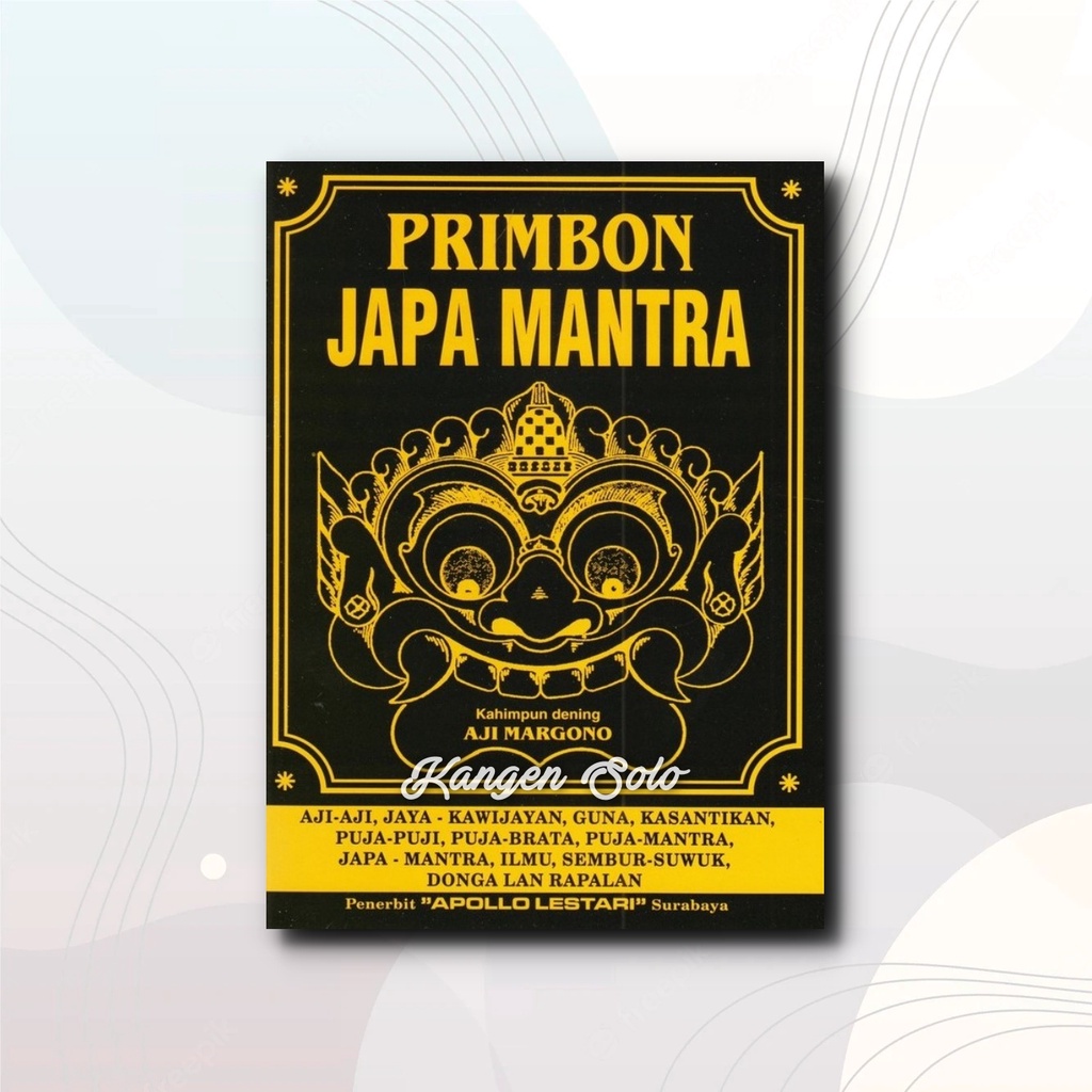 Primbon Japa Mantra - Jopo Montro