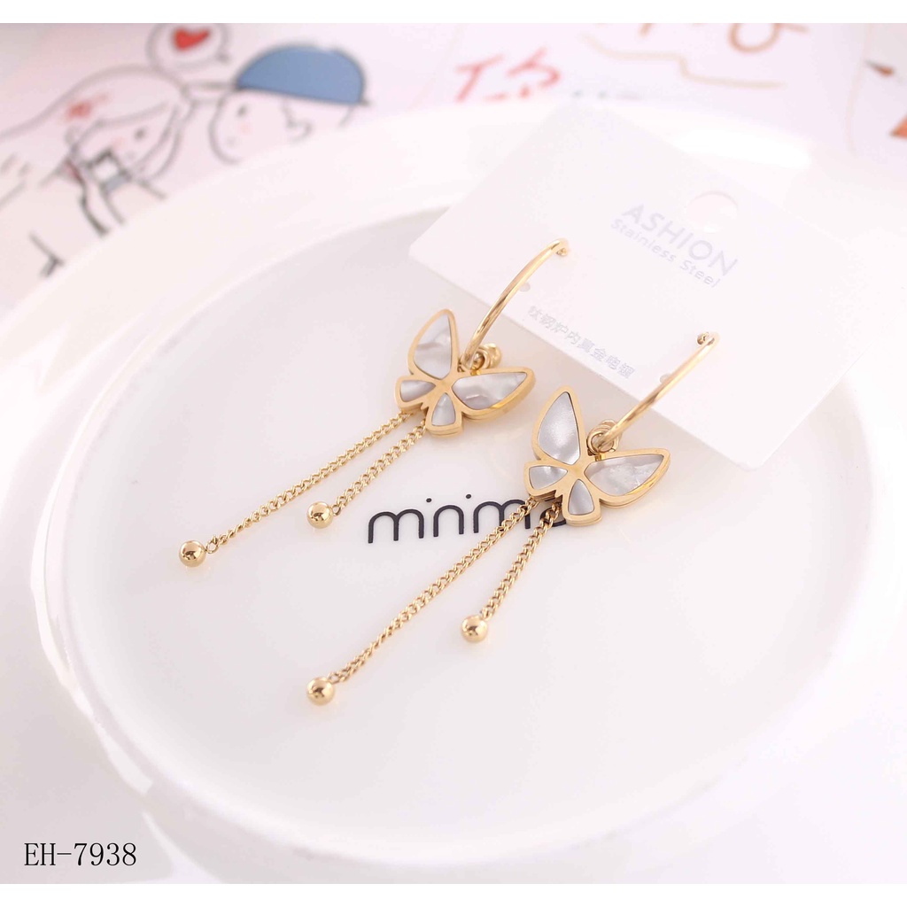 Anting Kupu-kupu Cantik Perhiasan Fashion 1122/656/7938