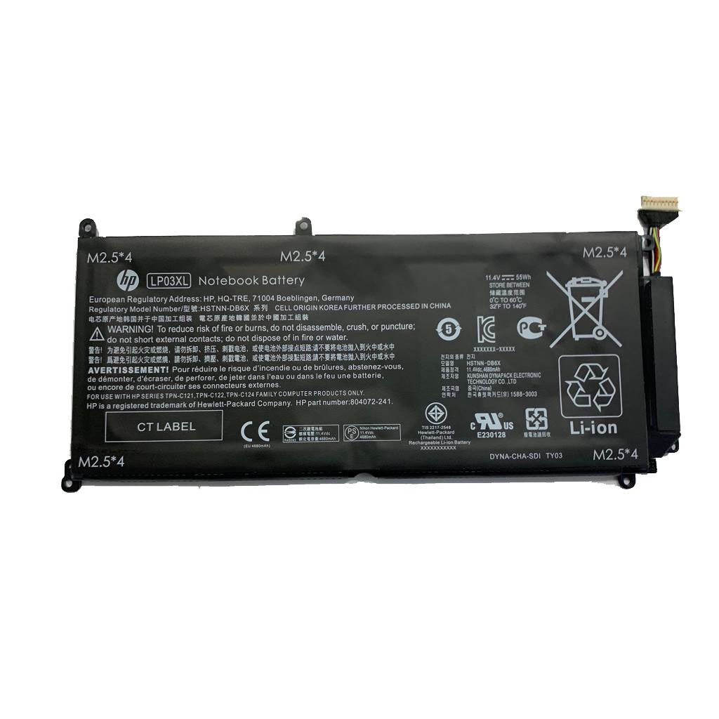 Baterai LP03XL HP Envy 15 14 15-ae020TX 14-J101LA TPN-C124 HSTNN-DB6X