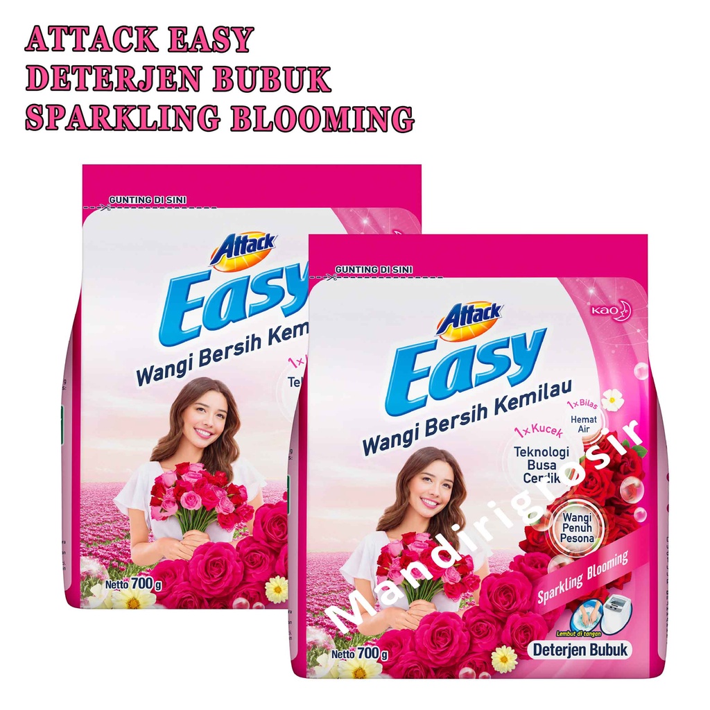 ATTACK EASY BUBUK 1X KUCEK 1X BILAS 700g