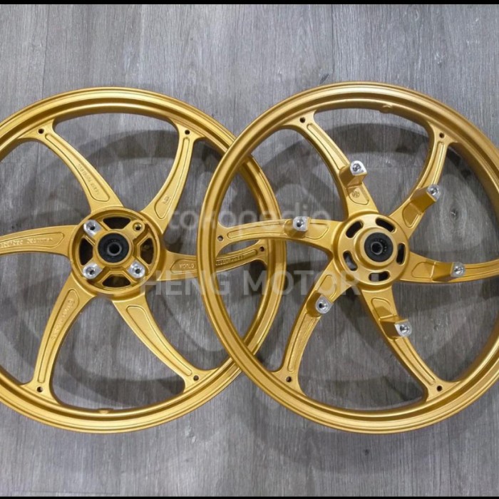 Velg Racing VND Six star HONDA SONIC 160/160-17 - GOLDMATTE