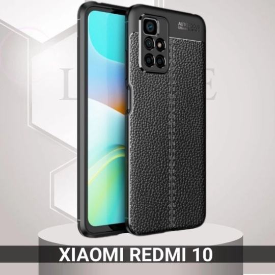 Promo CASE XIAOMI REDMI 10 SILICONE AUTOFOCUS CARBON FIBER LEATHER CASE - REDMI 10 2021 Berkualitas