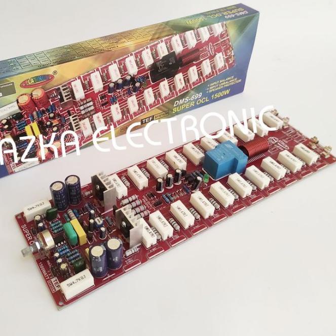 ➬ Kit Driver Power Amplifier SOCL Super OCL 1500W Plus Speaker Protector ➳