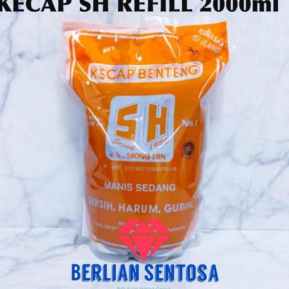 

☺ kecap manis sh refill besar 2000ml ➤