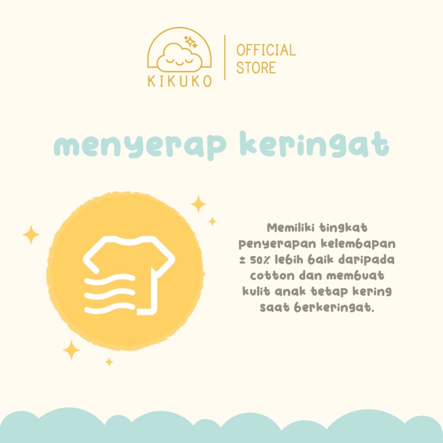 Kikuko Pyjamas Long / Baju &amp; Celana Piyama Tidur Anak Pria &amp; Perempuan