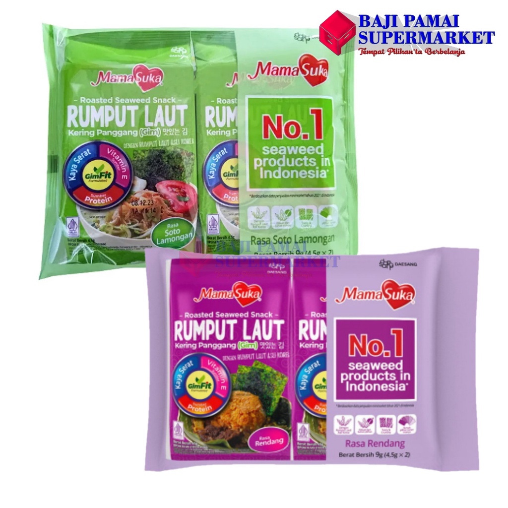 

Mamasuka Rumput Laut 2's @4.5gr