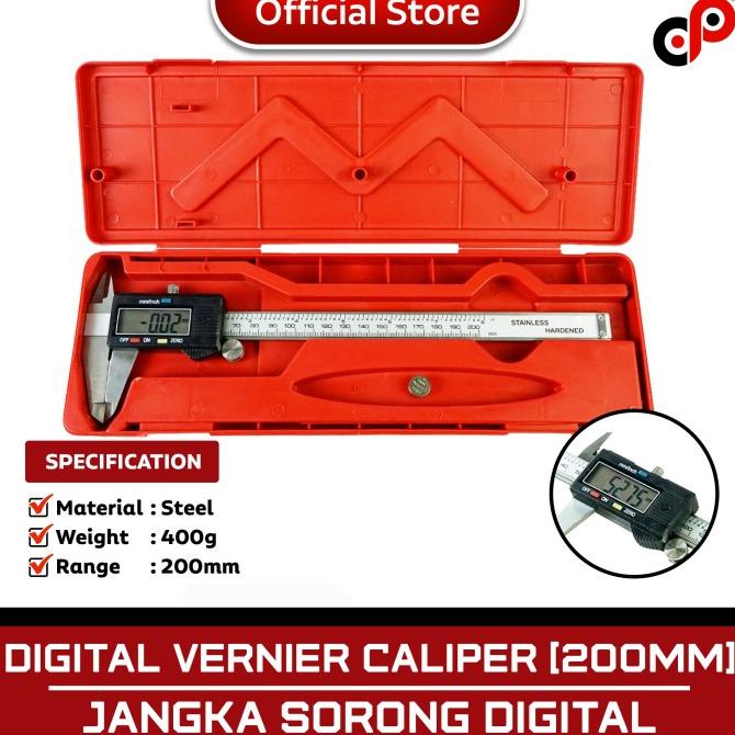 Digital Vernier Caliper| Jangka Sorong Sigmat| 6", 8", 12"| 100-300mm|