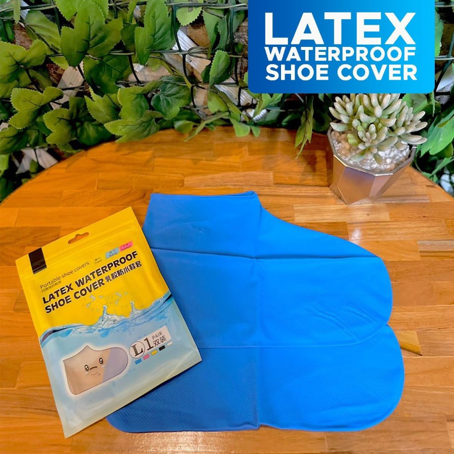 Rain Shoes Cover Waterproof - Penutup Sepatu Anti Air Bahan Latex