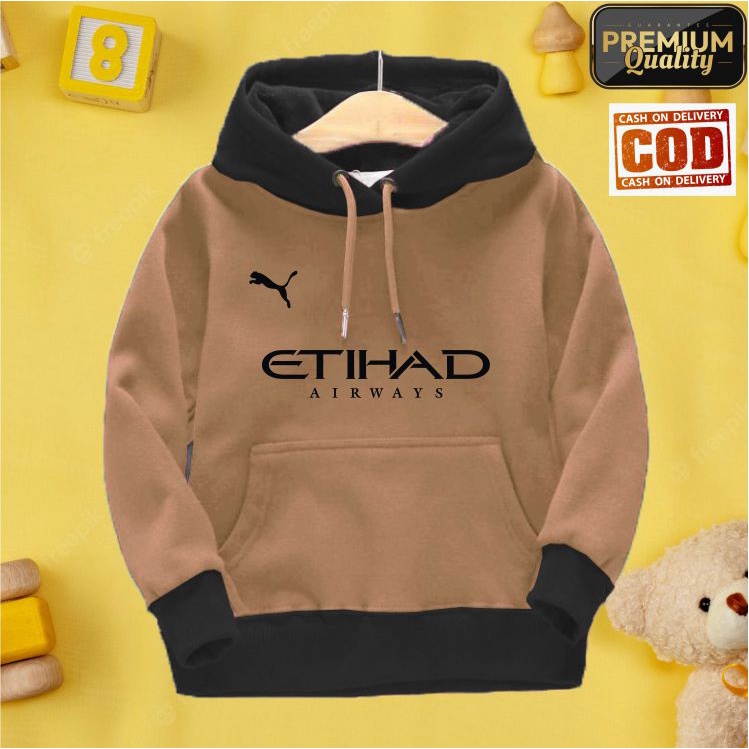 Jaket Distro Sweater Hoodie ANAK Laki-laki perempuan LOGO FLEECE TEBAL