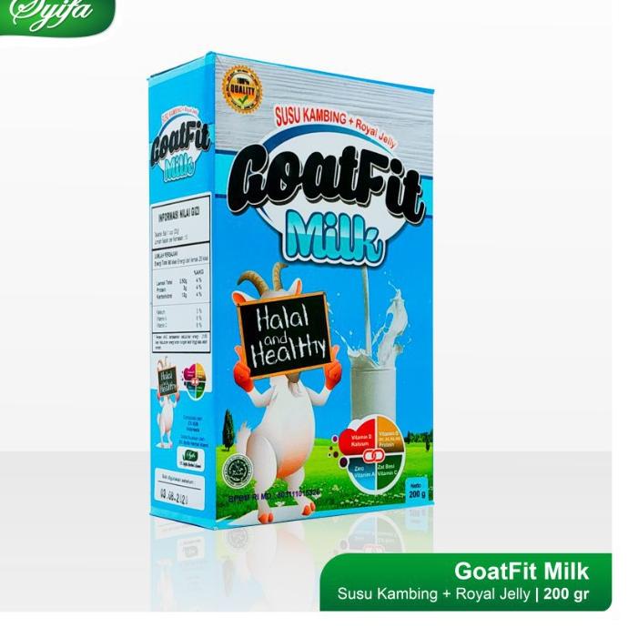 

12.12 MALL Susu Kambing + Royal Jelly Goatfit Milk 200gr