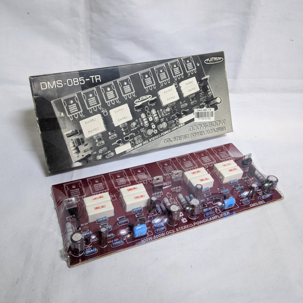 Kit Power Amplifier OCL PLATINUM STEREO 300-600Watt DMS 085-TR