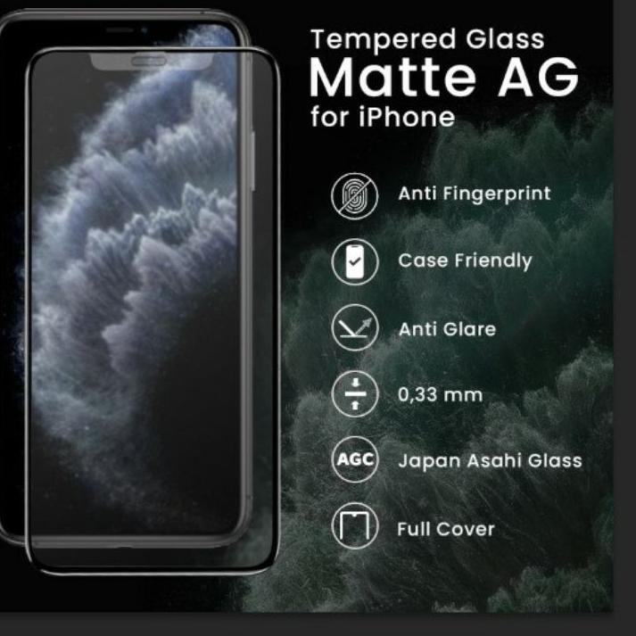 ♨ Tempered Glass Gaming Matte iPhone X XS XR XS MAX 11 12 Pro Max ✳
