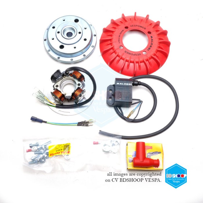 Ignition Pengapian Cdi Malossi Vespa Sprin Px Excel New Px Ass Gede