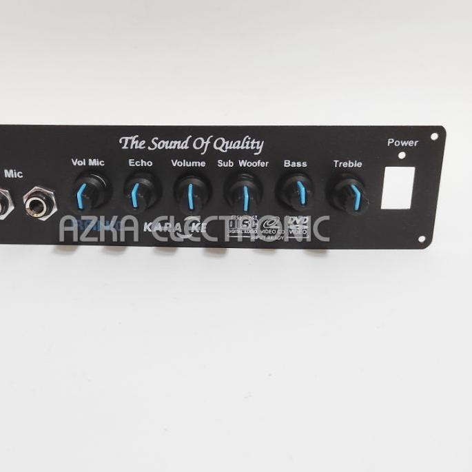➴ Kit Tone Control Stereo Mic Echo Subwoofer Plus Panel ۩