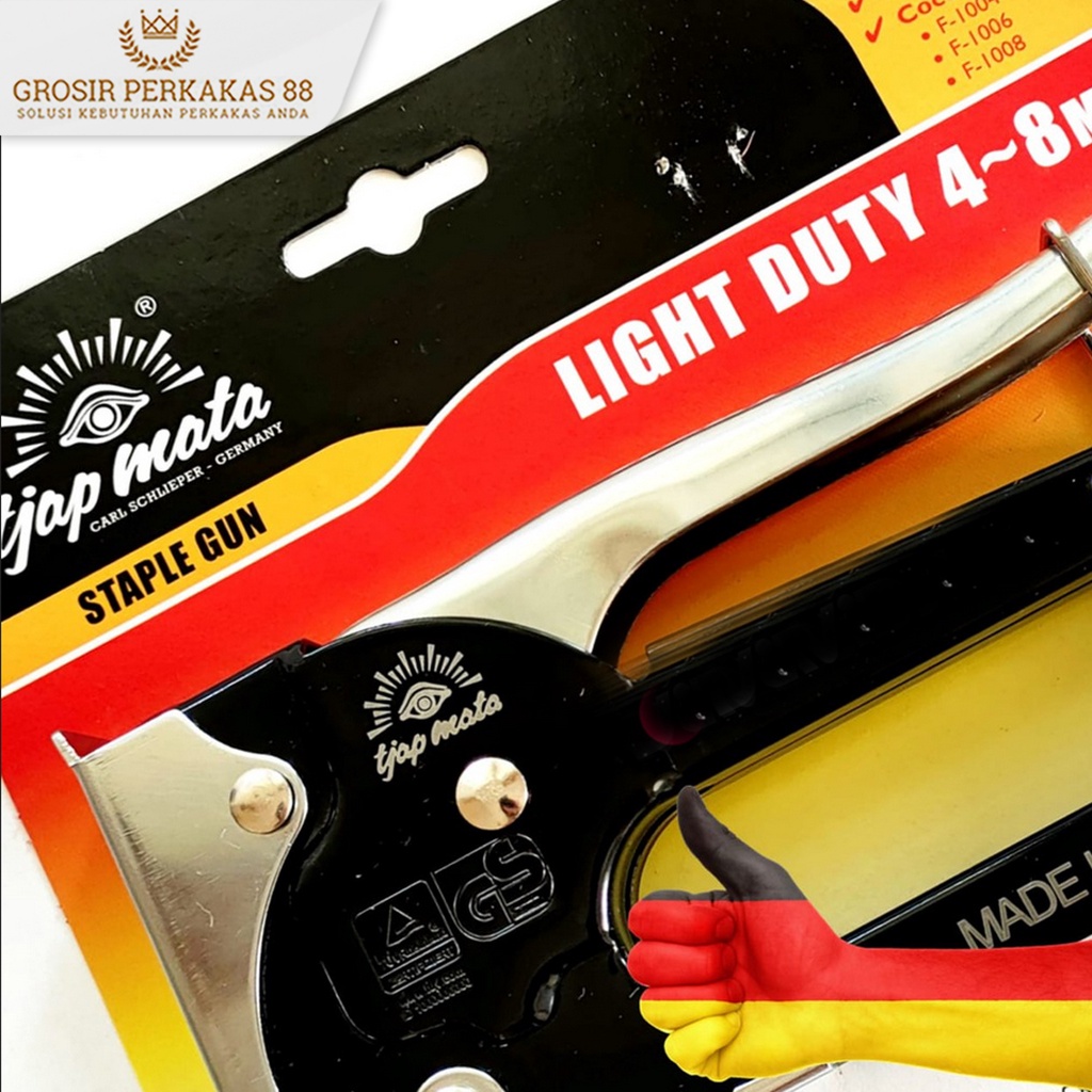 

Staples Tembak Gun Tacker Stapler Cap Mata Setaples Seteples Straples