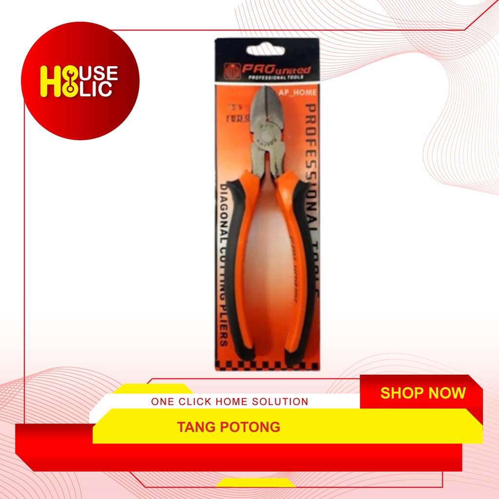 Tang Potong Kupas Kabel / Diagonal Cutting Pliers Plier