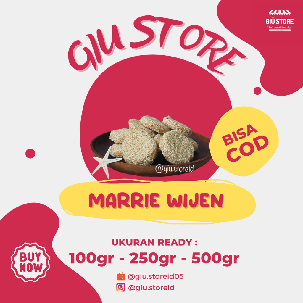 

MARRIE WIJEN @ 250 GR & 1/2 KG