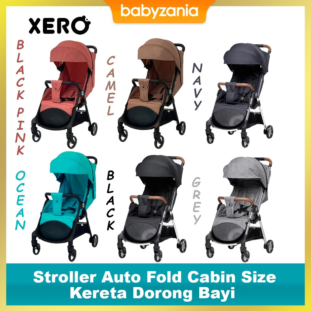 Xero Stroller Auto Fold Cabin Size