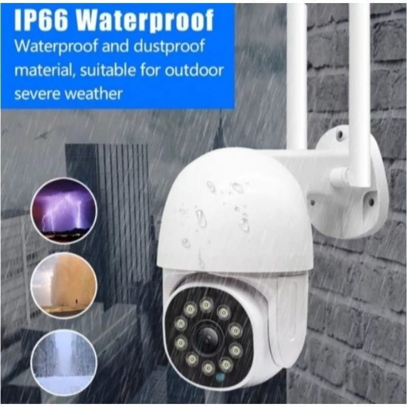 (COD) IP KAMERA CCTV V380 OUTDOOR &amp;INDOOR WIRELESS FULL HD 1080P SMART WIFI CCTV KAMERA BERKUALITAS ANTI AIR