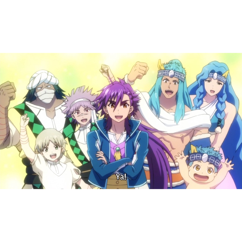 DVD  Magi Sinbad no Bouken  - Subtitle Indonesia