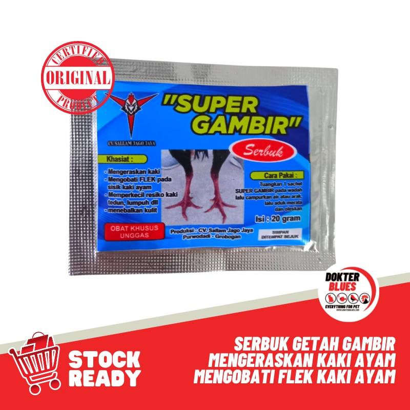 SUPER GAMBIR SERBUK Ayam Laga Sachet (20gr)