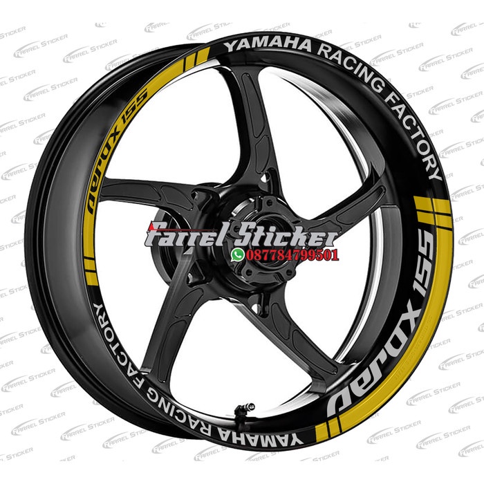 stiker velg siker velk aerox new