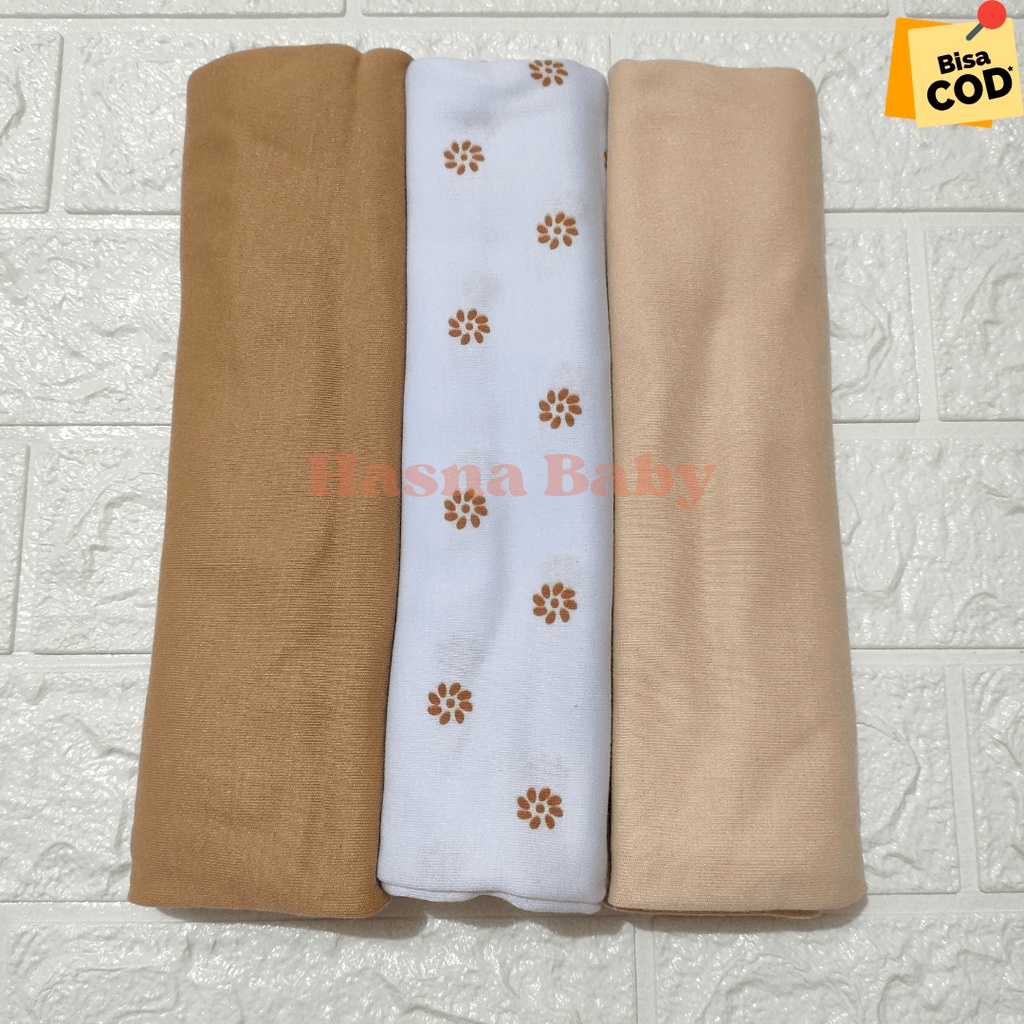 Bedong Pernel Bayi Baru Lahir Motif Lucu Seri Coklat- Juragan Lebak