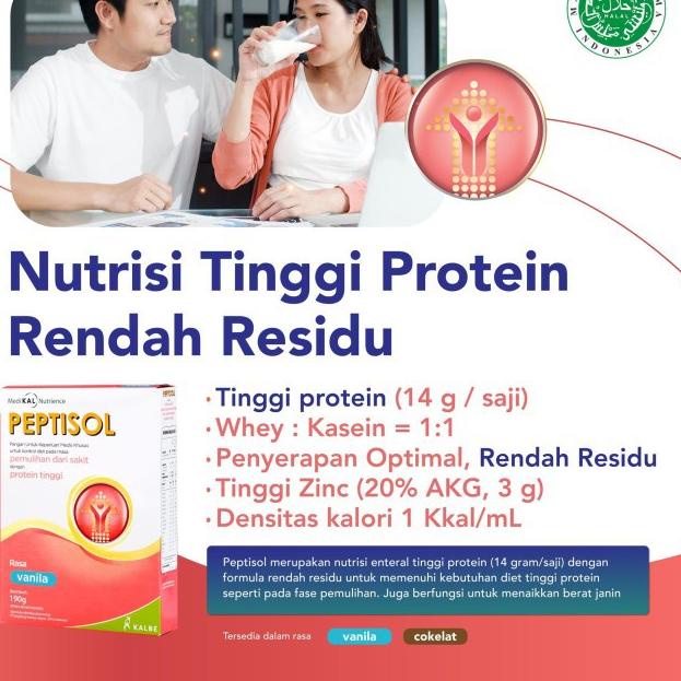 

♘ Peptisol Cokelat / Vanila 189 Gr ♤