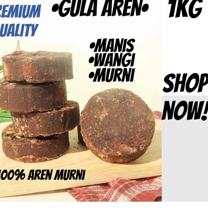 

Promo baru Gula Aren 1kg / Gula Kawung / Gula Aren Asli 100% / Gula Aren Cianjur