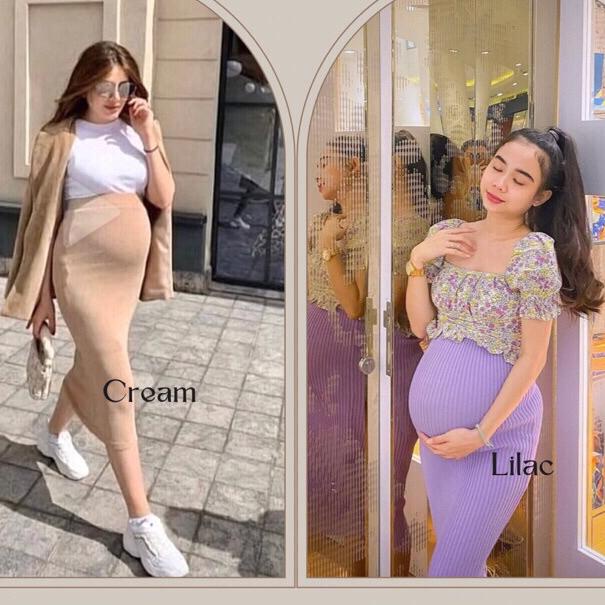 REKOMENDASI ROK SPAN RAJUT/ROK SPAN KNITTED/ROK PANJANG DAN ROK 7/8 PREMIUM