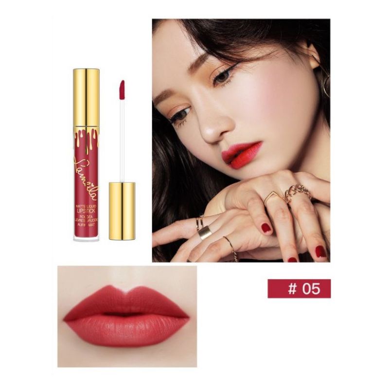 LIP CREAM MYB LIPSTIK WATERPROOF & CANTIK-05 LAMEILA GLAZ