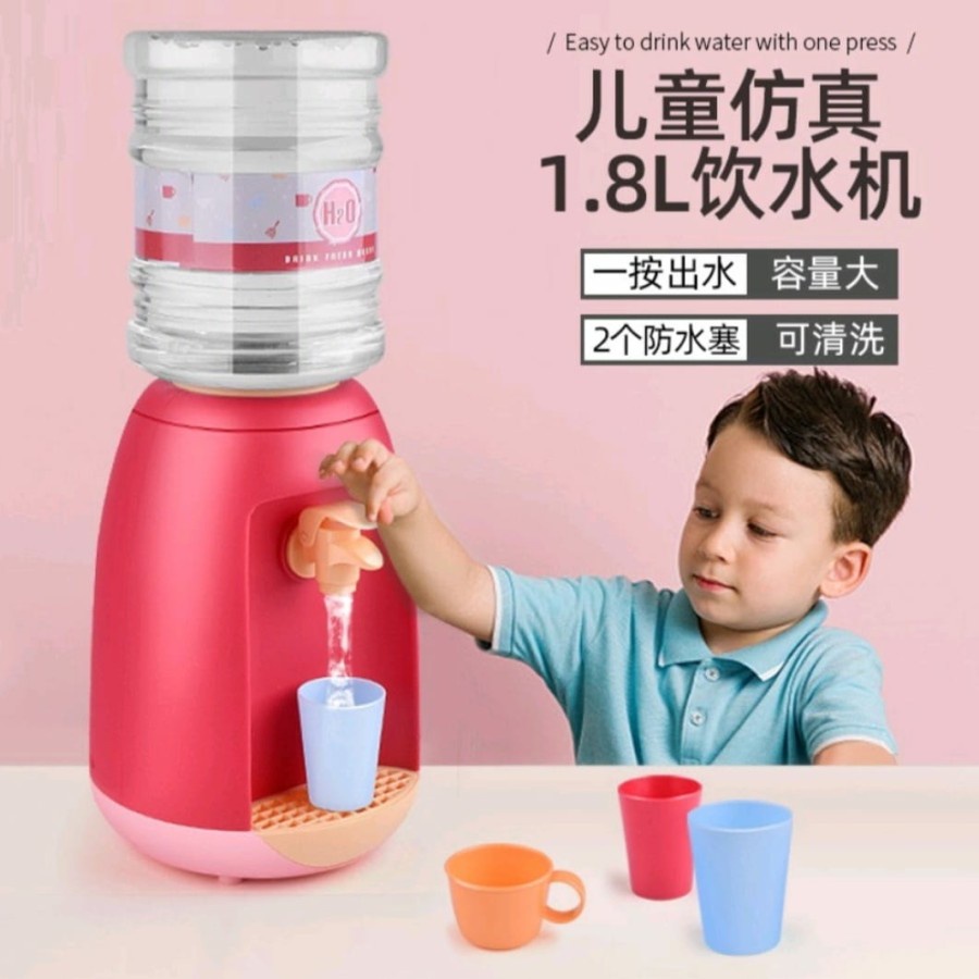 Mainan Anak Dispenser Air Mini/Jumbo Mainan Water Dispenser Galon BIG