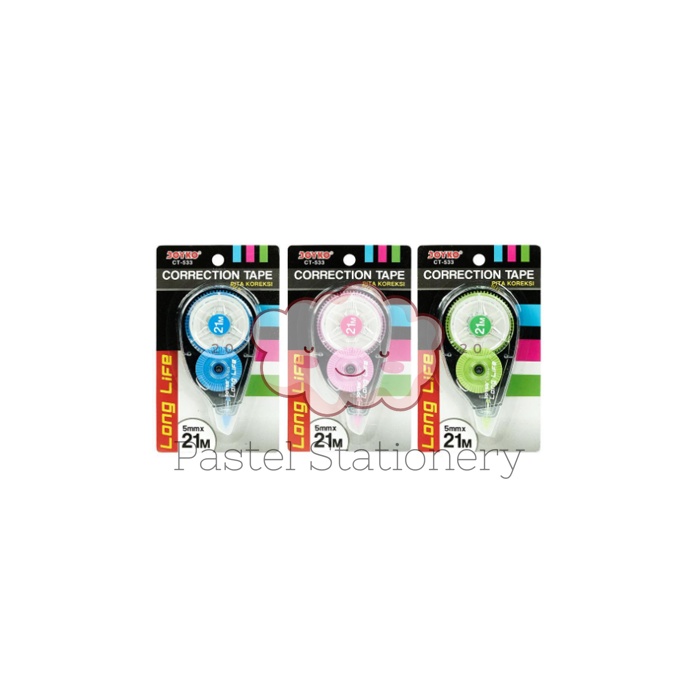 

Correction Tape Tip X - Tip Ex Kertas Roll Joyko CT-533