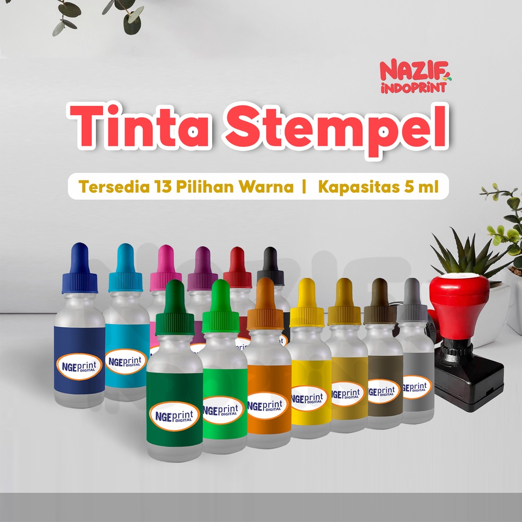 

Tinta Stempel Flash Nazif Murah Cerah
