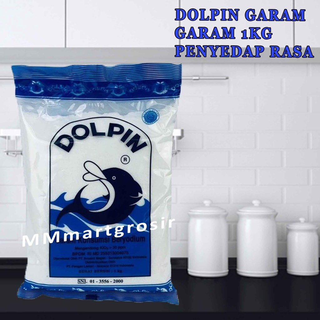 Garam / Garam doplin / Garam konsumsi Beryodium / 1 kg