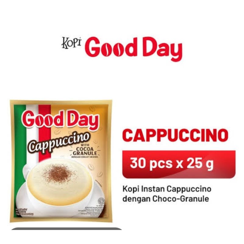 

good day capuccino.1 renceng.isi 10x25g.10 bks