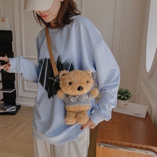 Bag Cartoon Bear Design Crossbody Bag 10083