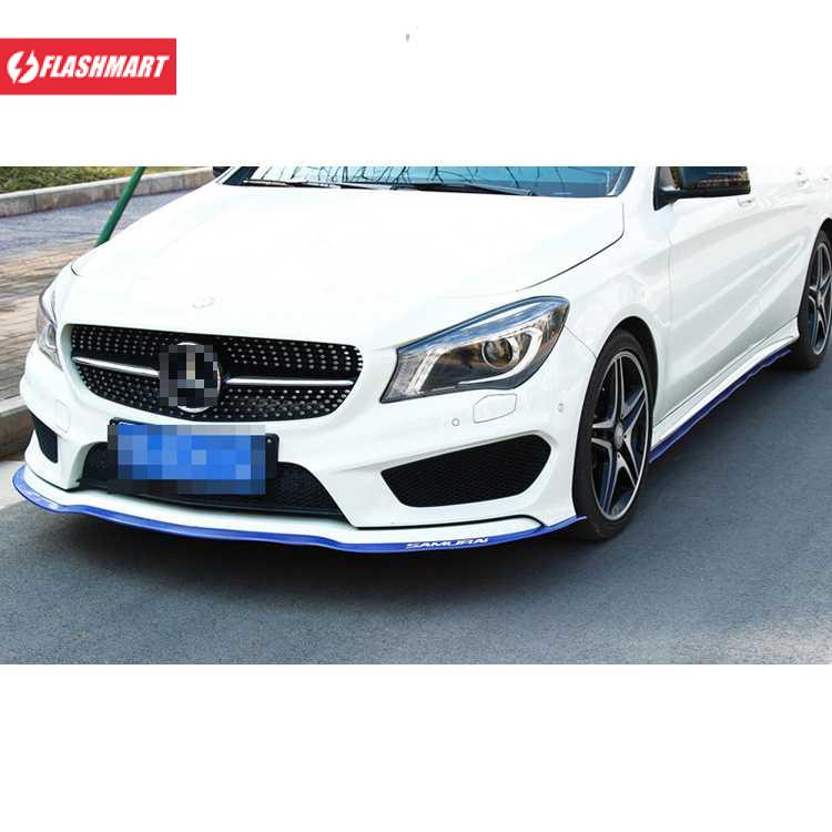 Flashmart Stiker Carbon Fiber Anti Collision Strip Bumper Mobil 2.5 m - TY354