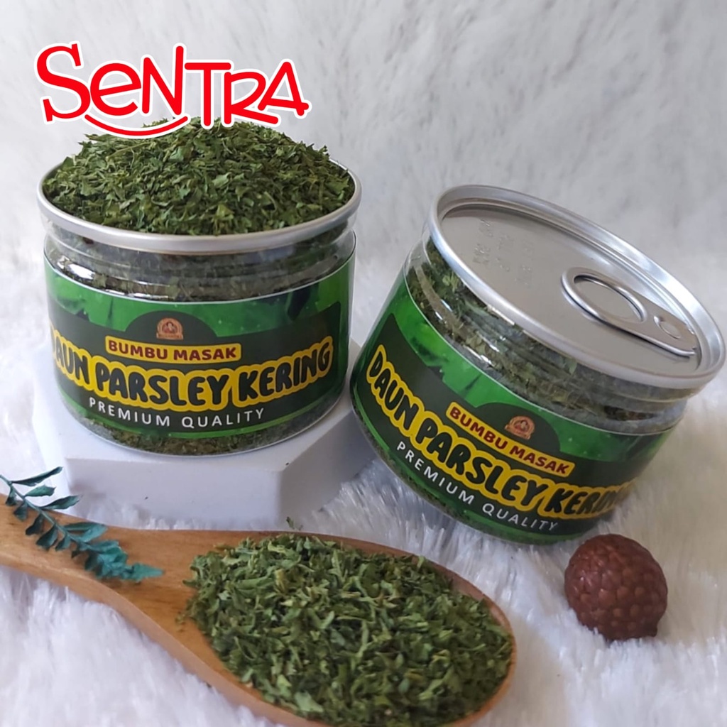 

Rempah Daun Parsley Kering || Daun Peterseli Kering Premium Kemasan PET CAN