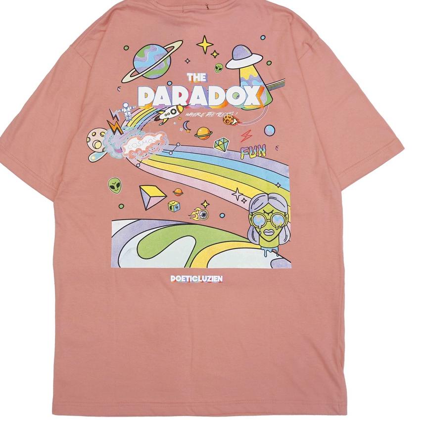 HARGA BERSAHABAT Poeticluzien Dusty Pink T-Shirt Paradox