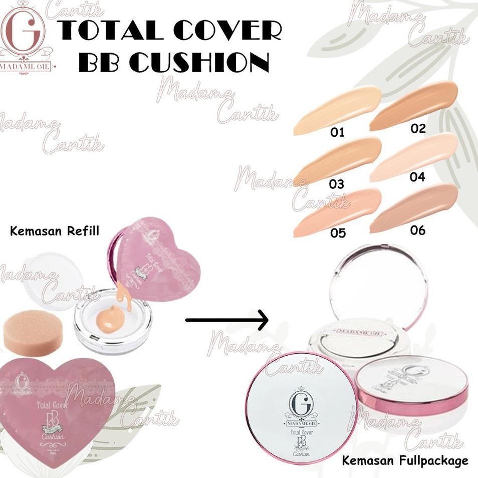 ➭ ✿ MADAME ✿ MADAME GIE TOTAL COVER BB CUSHION / BB CUSHION FULL REFILL COVER ☼