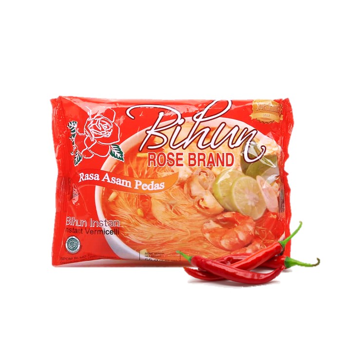 

ROSE BIHUN INS ASAM PEDAS 55GR/PCS