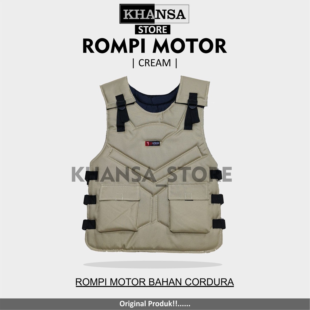 ROMPI MOTOR TOURING BODY PROTECTOR PELINDUNG DADA ANTI ANGIN RAIDER STYLE